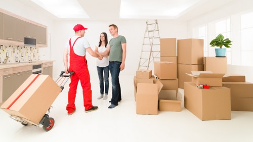 Careful packing service for fragile household items during a Sudbury move